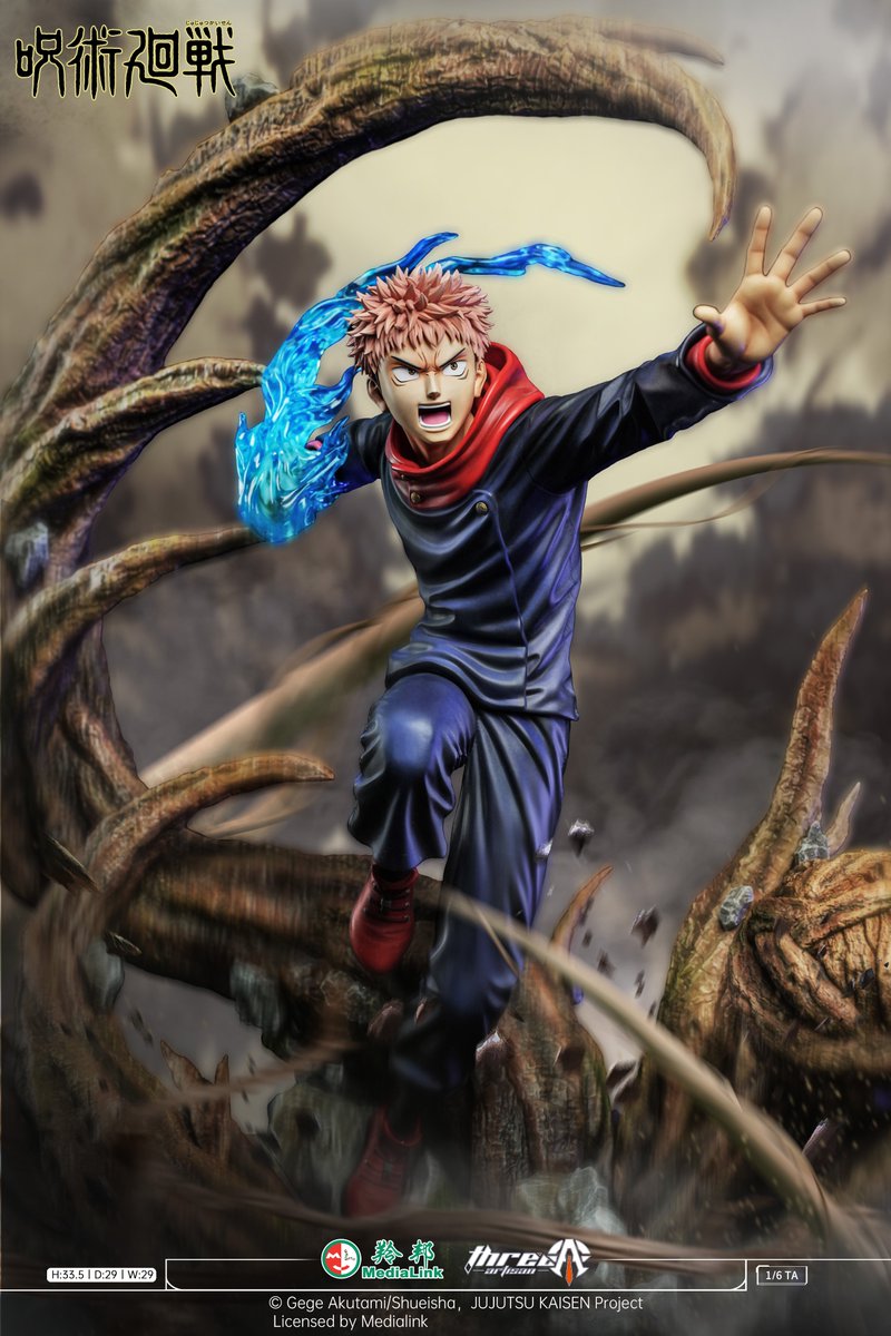 ThreeArtisan's tweet photo. Product: 【Jujutsu Kaisen】Genuine authorization Itadori Yuji 1/6 statue
Proportion: 1/6
N.W. :6.5KG
G.W.: About 11.5KG
Material: imported Resin, PU, ABS
Configuration: Statue, Scene base https://t.co/8CyzMF5hvg