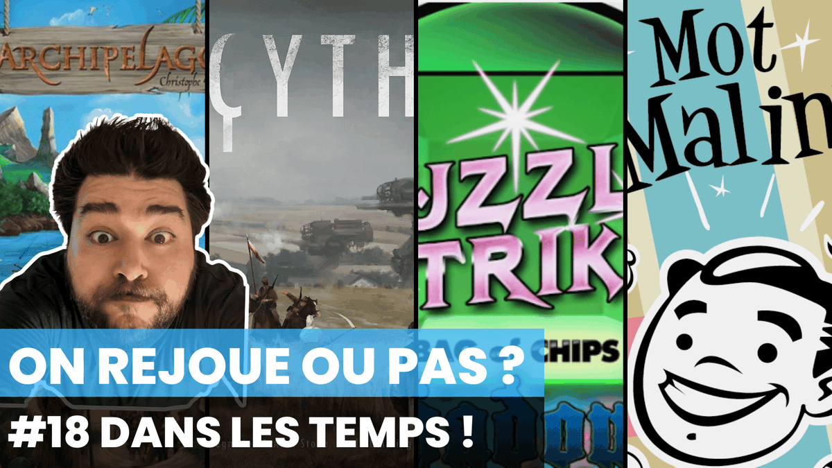 FirstPlayerFR's tweet photo. https://t.co/qgT2AKswh0
Je suis en avance !
Bon, de 3 minutes, mais ça compte  !
Cette semaine, on trouve de tout ! Mais surtout c'est un peu la suite de la semaine derniere !
Archipelago, Scythe, Mot Malin et Puzzle Strike ! Y'en a pour tout le monde ! 
#Onrejoueoupas https://t.co/q701i3mBqD
