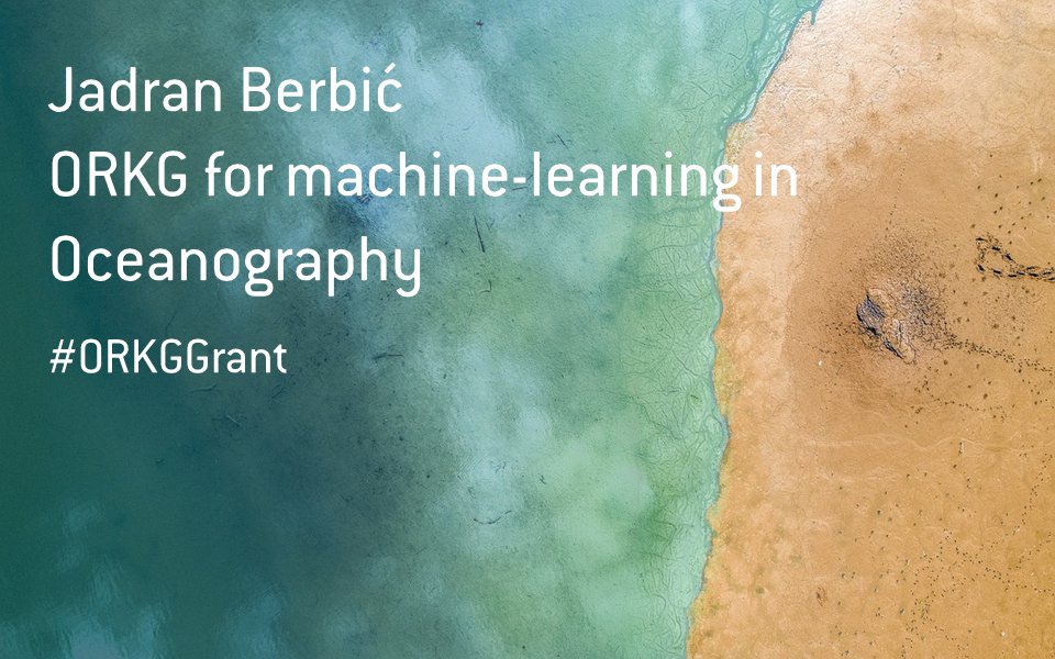 orkg_org's tweet photo. We continue with #hydraulic engineering. Our next #ORKGGrant|ee is Jadran who curates content about machine learning methods used to predict future behavior of water related phenomena such as sea levels, wave heights, water levels or streamflow. https://t.co/FDjWajCclS