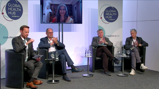 #GHT2023 takeaway: “The health minister should not be the only one concerned about health. You have to have finance ministers, science & technology ministers, environment ministers and energy ministers” says @Jayati1609 in a panel with @ChristophBenn B.Kümmel & W.Morgenroth-Klein