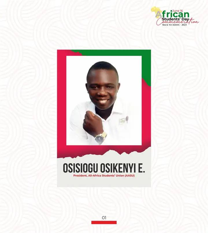 #AASU
#ASD'23
WORLD PRESS CONFERENCE
MoE Hall, Ministry of Education, Addis Ababa
Federal Democratic Republic of Ethiopia.
Thursday - June 15, 2023
<a href="/2pm/">Two O'clock</a> Ethiopian Time
 <a href="/HEOsisiogu_aasu/">HE Osisiogu Osikenyi E. K.,</a> <a href="/AbrhaleyArefa/">Abrhaley Arefaine HaileMichael (the Ambassador)</a>