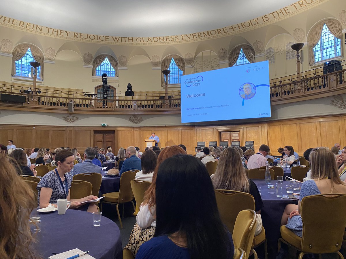 Looking forward to a cracking day of all things social value at the National Social Value Conference. Promises to be a day of inspiration, learning, and networking #svc23