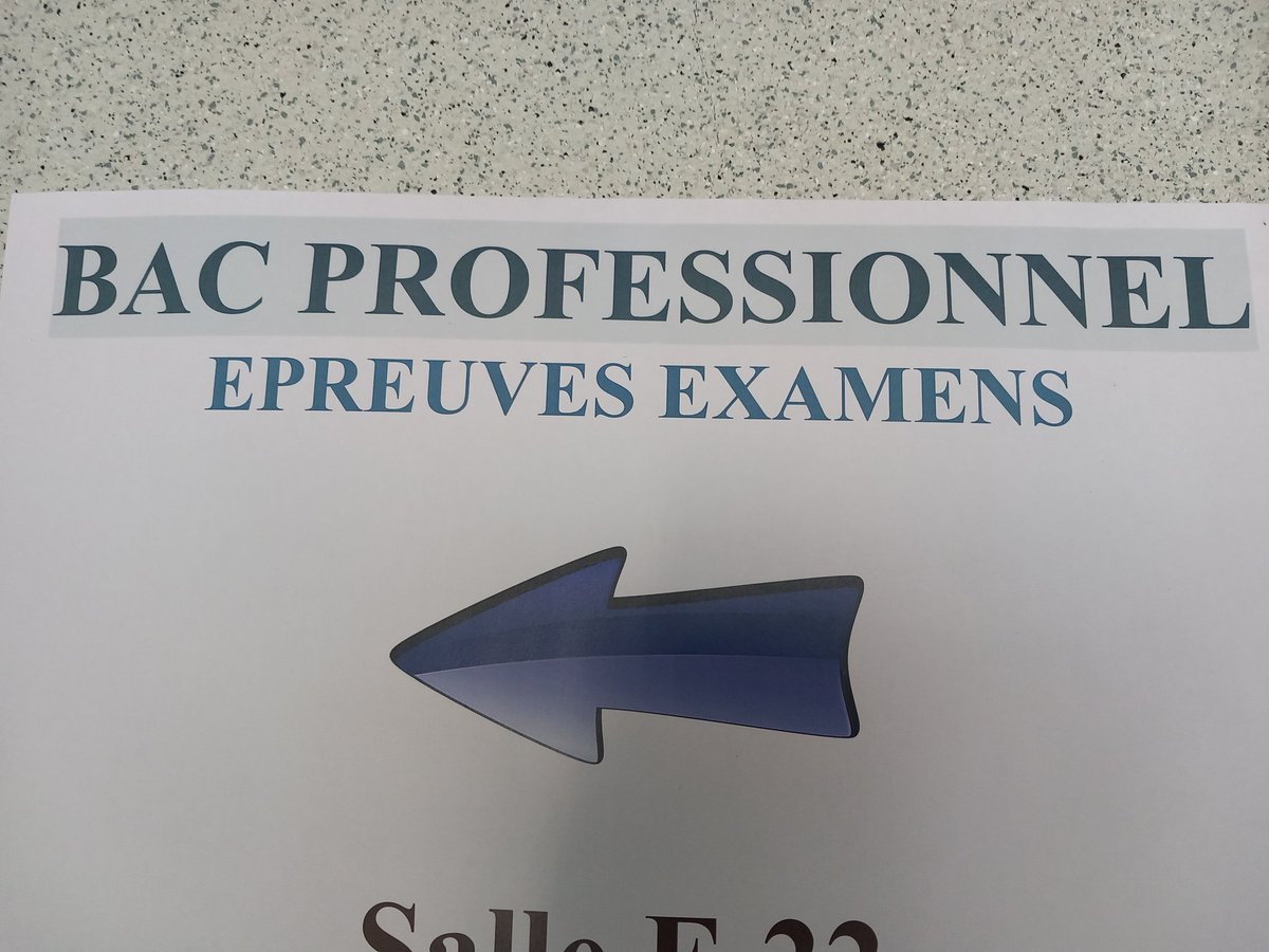 soulm8's tweet photo. Bon courage à nos élèves de terminale Bac Pro qui démarrent les épreuves aujourd'hui ! #bacpro #examen #voieprofessionnelle https://t.co/091aOChSwA