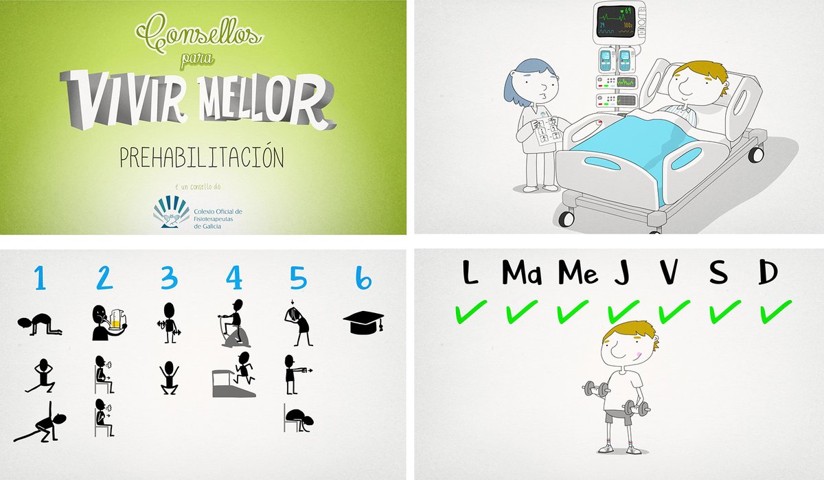 Novo videoconsejo do <a href="/CoFiGa/">CoFiGa</a>: #Fisioterapia nos programas de #Prehabilitación para optimizar os resultados da cirurxía: youtu.be/SBhFgIyOFDI