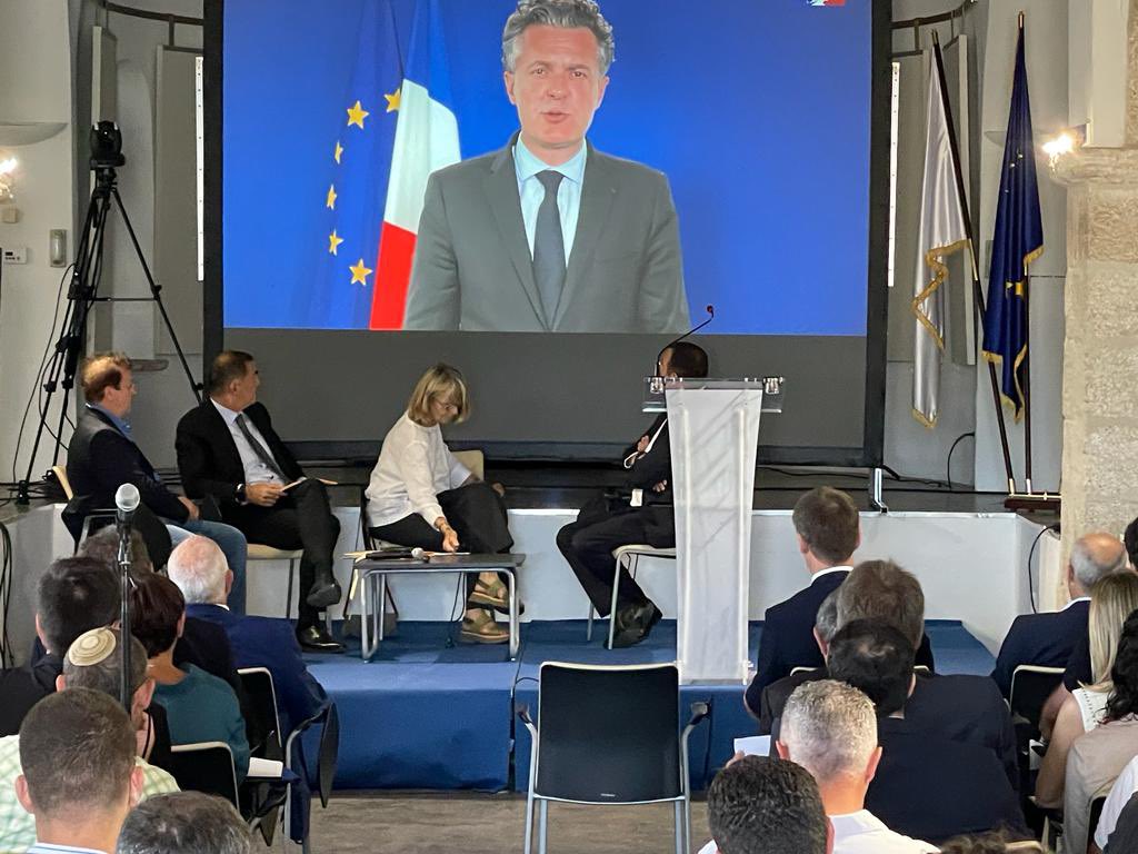 OrsucciJC's tweet photo. Début de nos travaux pour intensifier la réutilisation des eaux usées traitées en zones littorales de Méditerranée.
Très heureux d’accueillir un nombre importants d’institutions, d’experts et de partenaires aux Rencontres de #Bonifacio. https://t.co/RSKtLylKCH