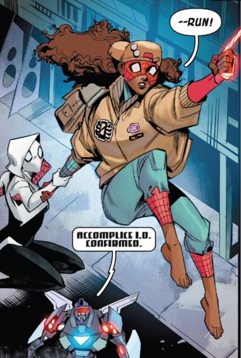 blackcomiclords's tweet photo. Our wish list for additions to #BeyondTheSpiderverse: #SpiderUK, #Anansi and #SpiderZero.
@SpiderVerse @SonyPictures @MarvelStudios
#MilesMorales https://t.co/dUi1WryIec
