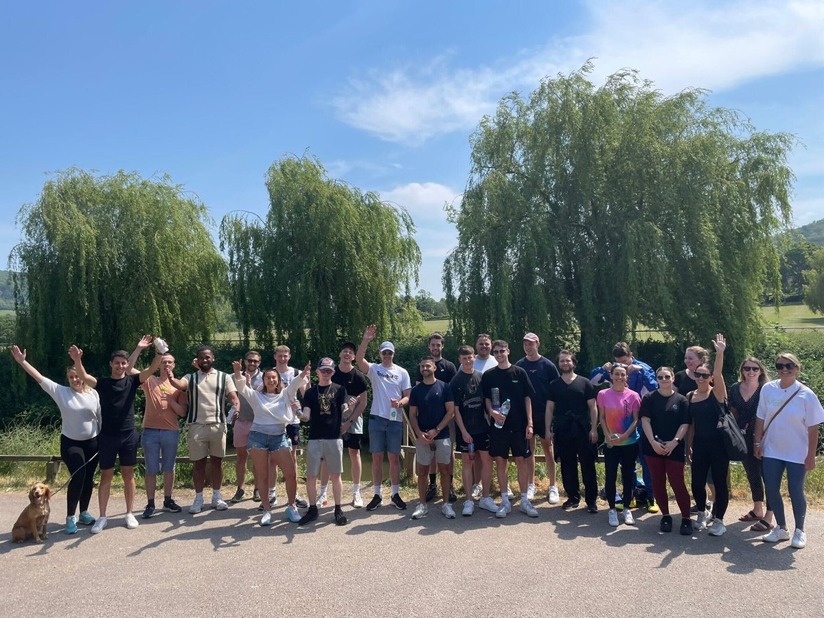 Last week, our team took to the Avon &amp; Kennet Canal path for our annual charity walk in support of the #BenSaundersFoundation. 👏

<a href="/thomassaunders3/">Thomas Saunders</a> does amazing work supporting teenagers &amp; young adults with cancer across the UK and we’re proud to be able to help any way we can 🙌