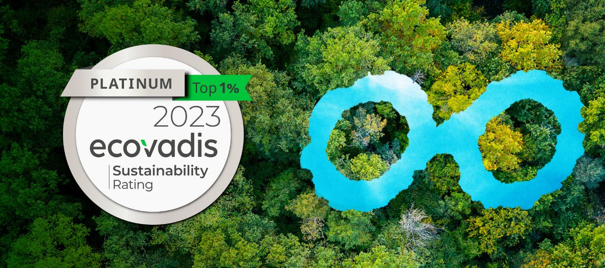 We are thrilled to announce that #iiyama has achieved the prestigious Platinum Sustainability Rating by @Ecovadis placing us in the top 1% of over 100,000 companies globally! Together, we continue to drive positive change for a better future. #CSR #ESG #WorldEnvironmentDay2023