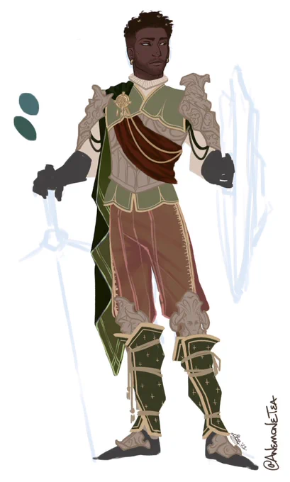 Sometimes, one must simply Orlais. #wip #DragonAge