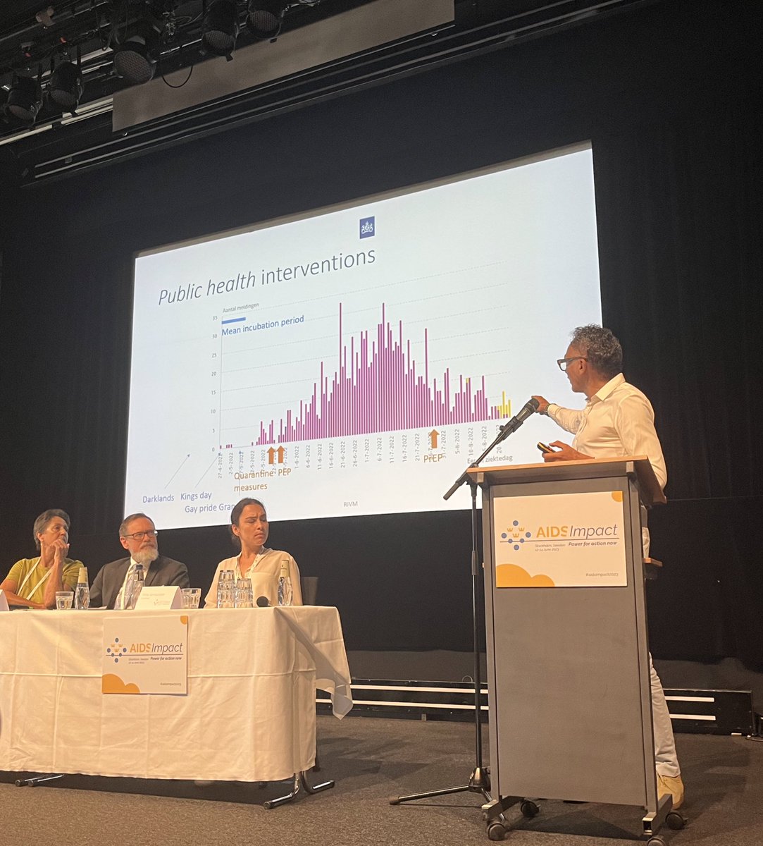 GGDAmsID's tweet image. 2/2 “Nothing about us without us” again proved vital in the mpox outbreak. Public health interventions are only effective in close collaboration with the communities most affected. #aidsimpact2023 @AIIresearch @CSGA020