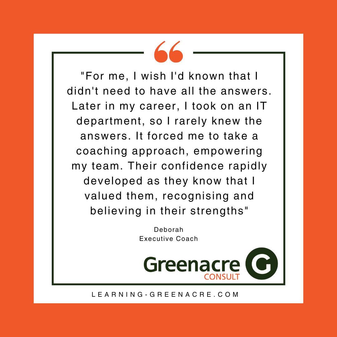 What is one of the things you wish you'd known as a first time leader?

That you don't need to have all the answers.

#leadership #leadershipdevelopment #answers #staycurious