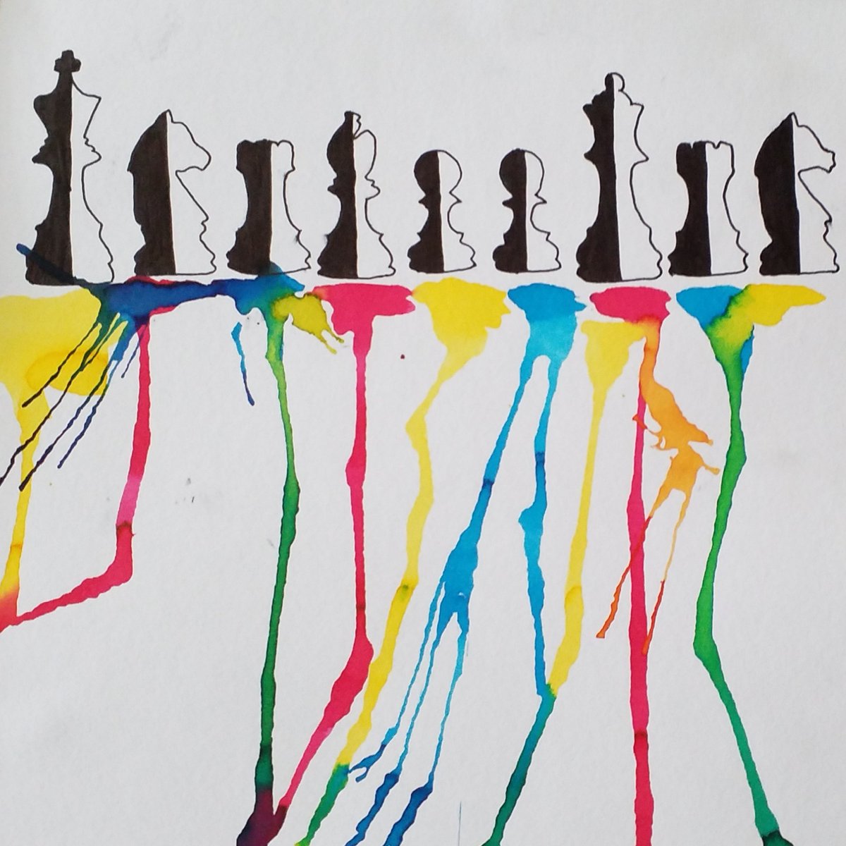 #EchecsEtArts 
Markiyan, Daniel et Noémie