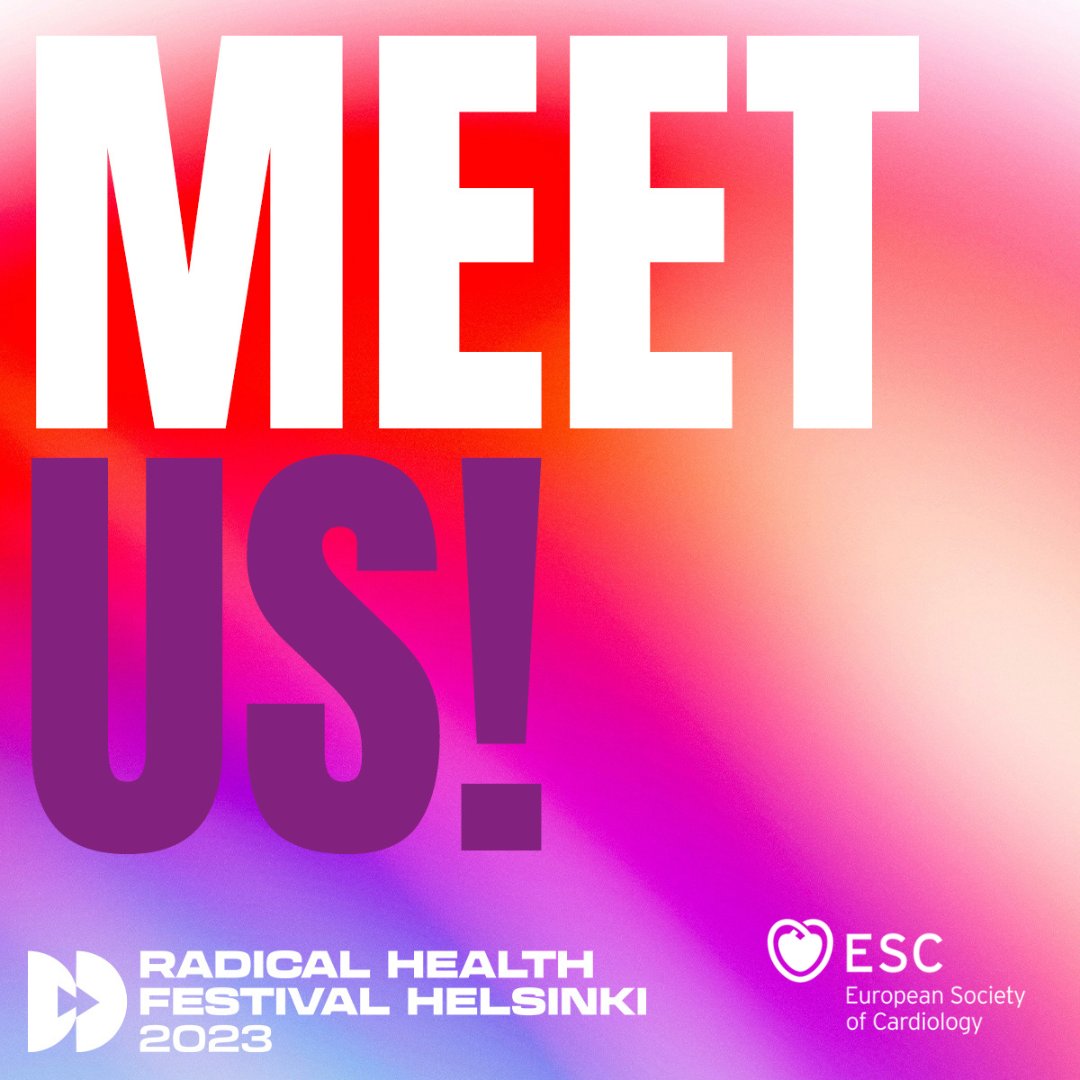 You will find us at the @RadicalHealthF  in Helsinki today and tomorrow! 🤩 Come to say hello and discuss respiratory health with us at the WellO2 stand next to the Cafe! 🌬️

#wello2 #breathing #RHFH #RadicalHealthFestival #RadicalHealthFestivalHelsinki