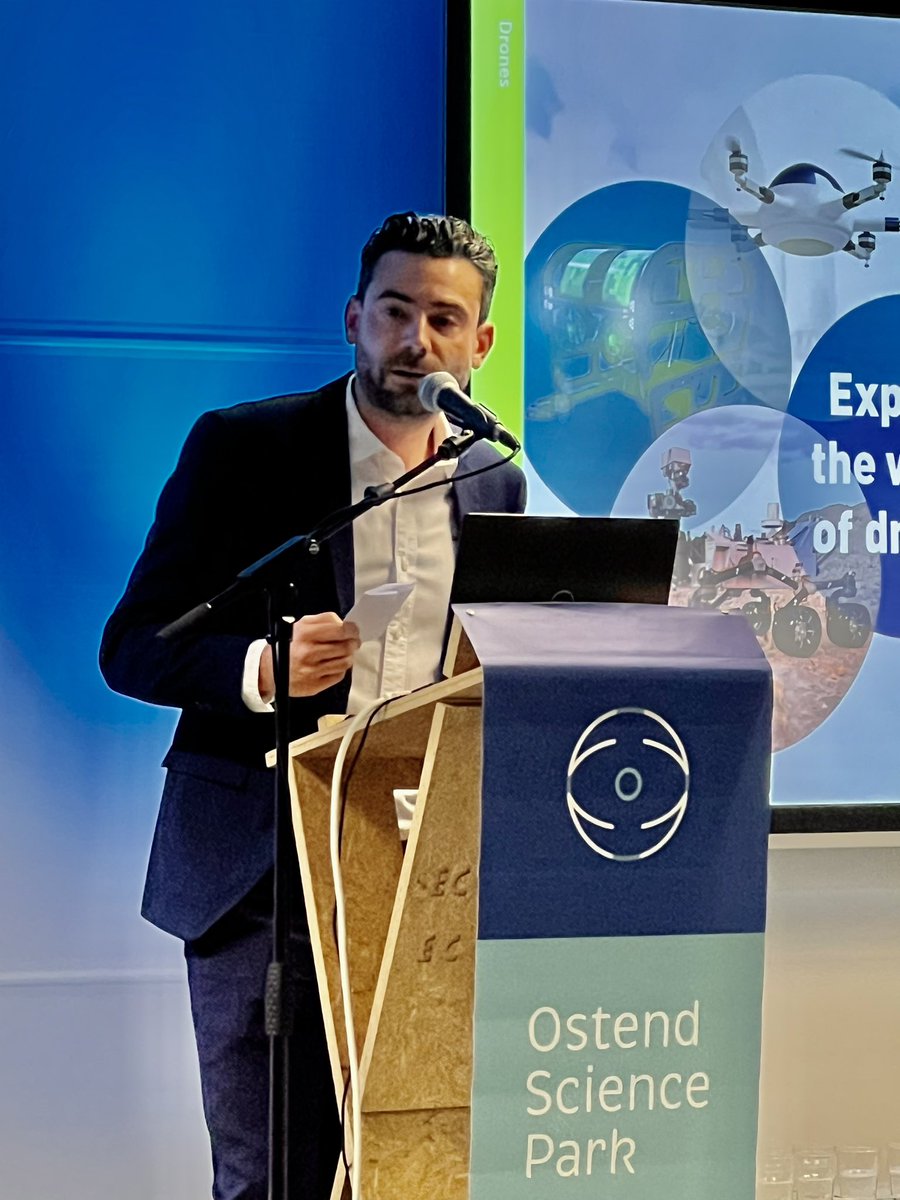 iungosnetwork's tweet photo. Ons IUNGOS-lid @POMWVL geeft het startschot van hun event #dronewest23 #innovatie #veiligheid #drone https://t.co/zFqzfUBxhS
