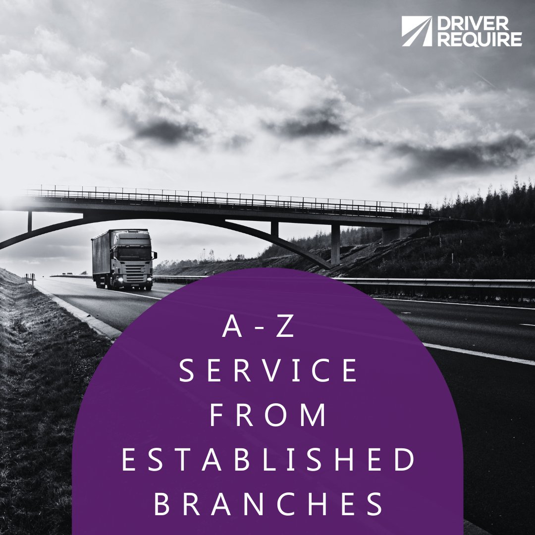 Driver Require's established A-Z service offers 🚛 Drivers for all categories of vehicle 🚛 All loading systems 🚛 All types of work 🚛 The flexibility to call on drivers to cover different types of work #AgencyBenefits #HgvDriving #Logistics