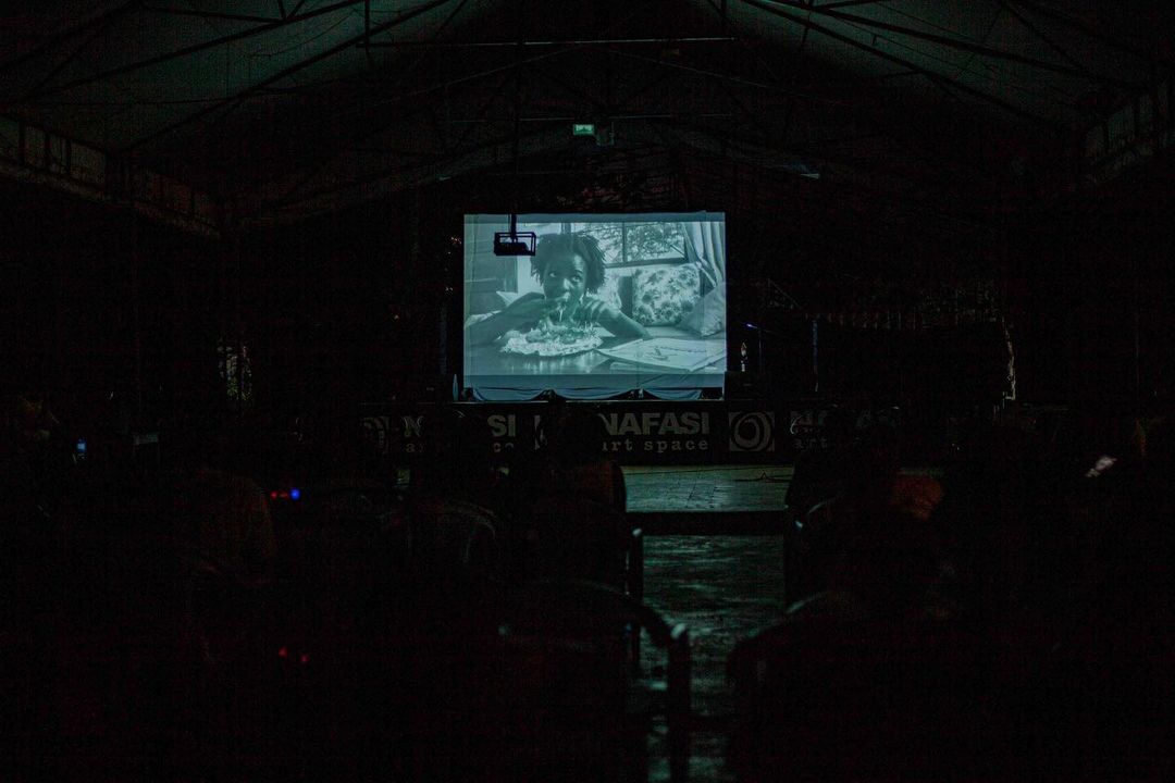 CGSigonda's tweet photo. About last Friday. Wow🙌🏾

The first showcasing of my short film KIDOTI at Nafasi Art Space🤯. https://t.co/LKivwMptLi