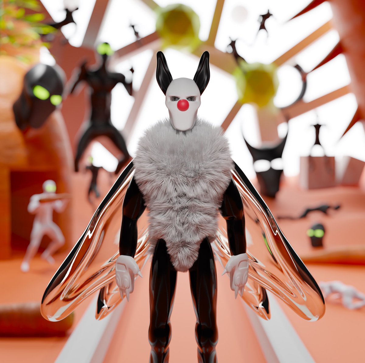 “ im not strange, weird or crazy my reality is just different from yours “ Lewis Carroll. 

#3dblender #3dart #blender3d #blendercommunity #artindustry #digitalart #3dartists #digitalartwork #blenderrender #blenderguru #blenderartists #art2023