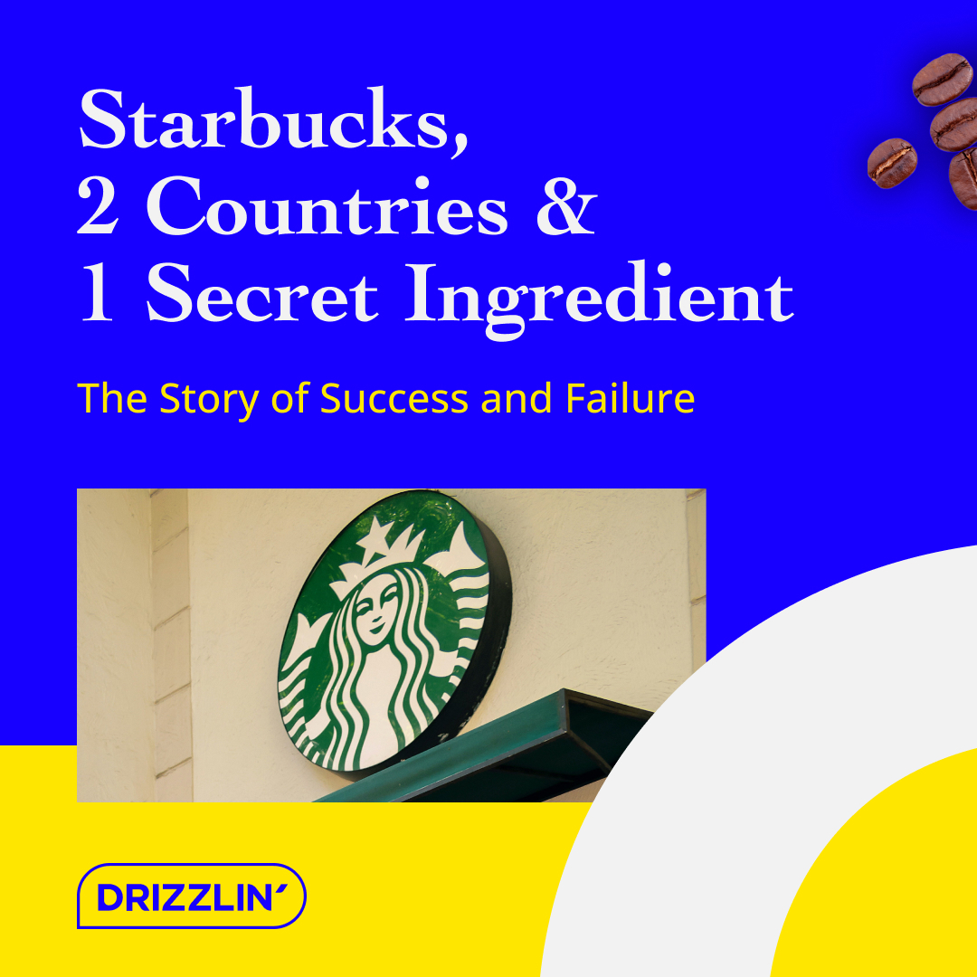 Drizzlin's tweet image. Decoding Starbucks’ Global Journey☕️✨
When Starbucks wanted to enter China in 1999, sceptics chuckled. Yet, against all odds, they emerged victorious. What is the secret ingredient behind their international business success? Swipe to get this coffee shot. #contentlocalization