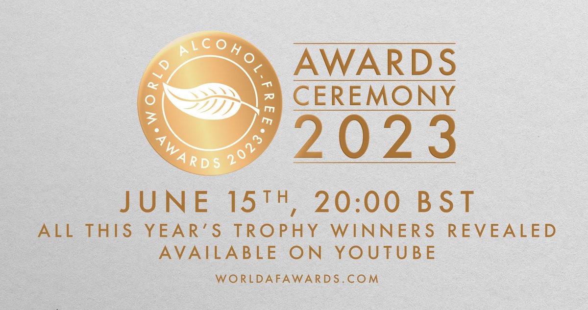 Just over 48 hours until we reveal our long-awaited Trophy winners for 2023. Join us on our YouTube channel - youtube.com/@worldafawards on Thursday to find out which drinks are the best of the best in the world of alcohol-free. Look forward to seeing you then!