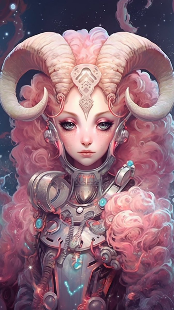 Renderize_'s tweet photo. As Aries, the ram, you command the scene,
Courage and action dance in your gleam.
A force formidable, a storm unrelenting,
A celestial star in a sky ever-present.

#Aries #astrology #aiart #aiartcommunity   #AIArtist #midjourney #synphography https://t.co/leqcsK06gd