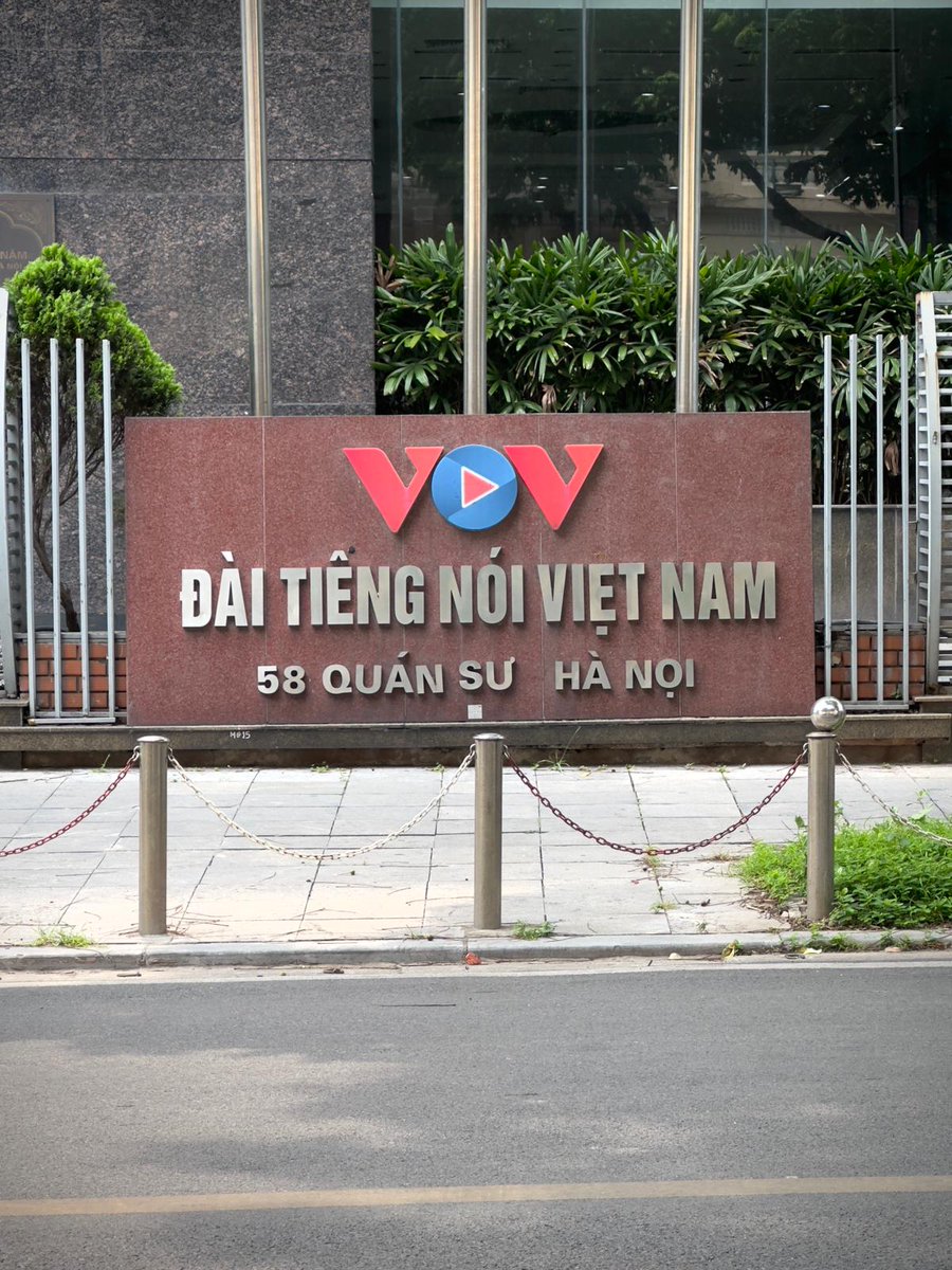LibRadioProject's tweet photo. VOV HQ in Hanoi 🇻🇳 https://t.co/dNI57rGUQU