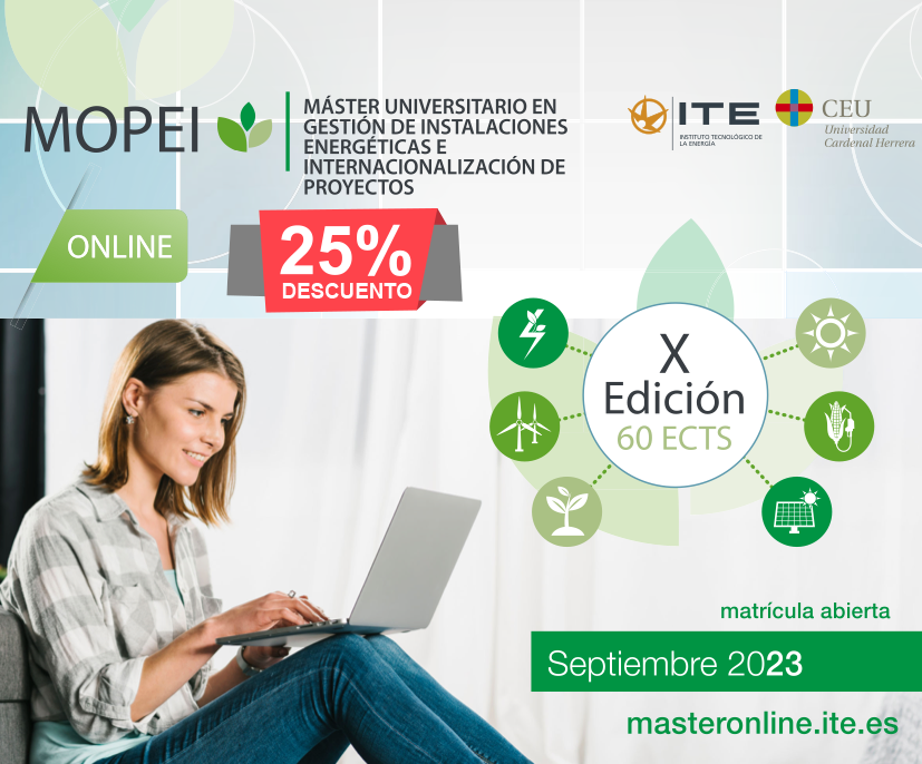 itenergia's tweet photo. 📚Si te interesa formarte en el ámbito de la #energía y pytos. internacionales, te recomendamos #MOPEI #Máster Universitario Gestión de Instalaciones Energéticas e #internacionalización de #proyectos
@itenergia @uchceu
👉https://t.co/Xv5kVx7nu4 #energia #instalaciones https://t.co/5u1opt3ObD