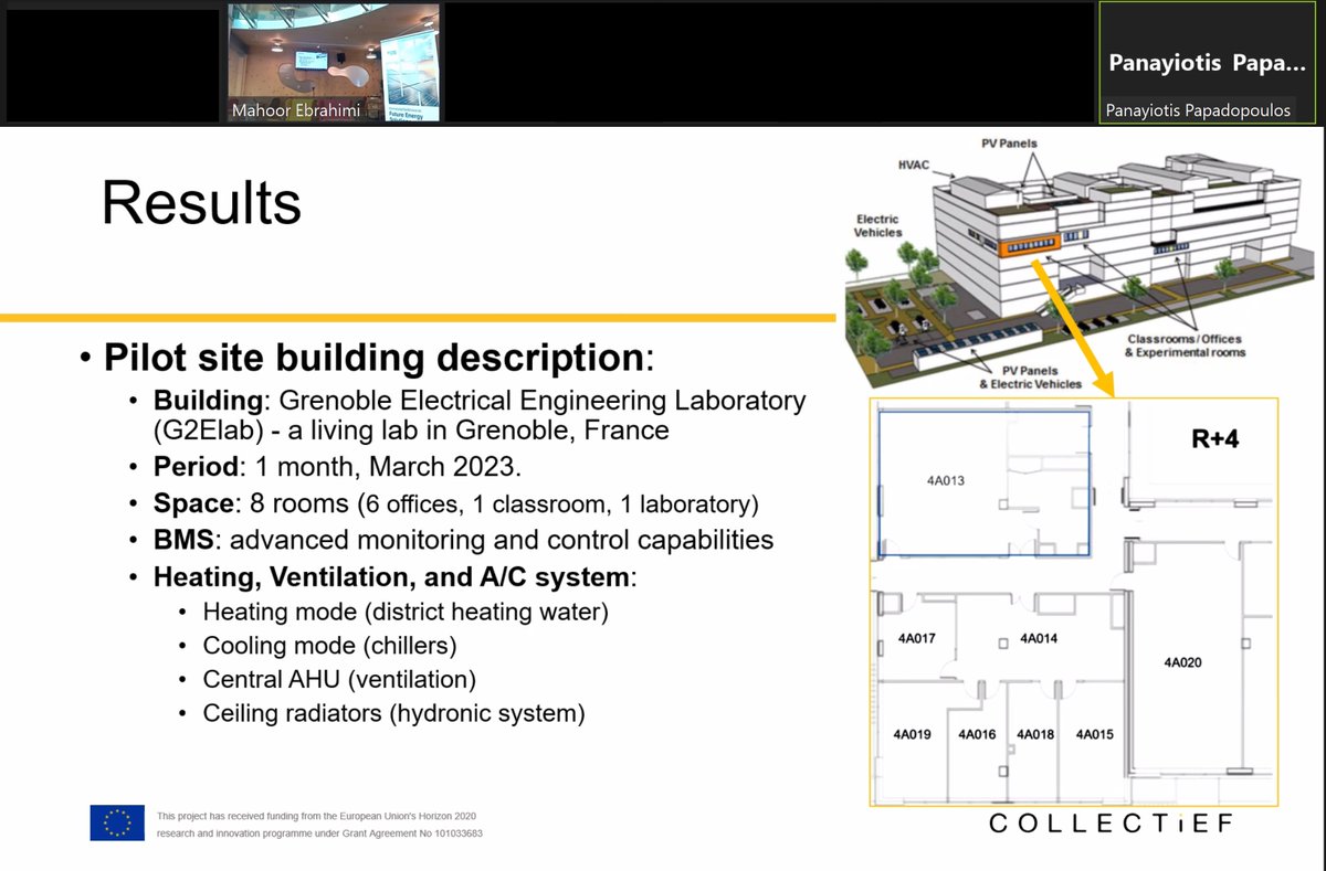 COLLECTiEF project (@collectiefp) on Twitter photo Panayiotis Papadopulos, <a href="/CyprusInstitute/">The Cyprus Institute</a>, is now presenting the joint research paper "Indoor Thermal Comfort Analysis for Developing Energy-Saving Strategies in Buildings based on COLLECTiEF's activities & preliminary results collected in our #pilots
#FES2023 Panayiotis Papadopulos, <a href="/CyprusInstitute/">The Cyprus Institute</a>, is now presenting the joint research paper "Indoor Thermal Comfort Analysis for Developing Energy-Saving Strategies in Buildings based on COLLECTiEF's activities & preliminary results collected in our #pilots
#FES2023