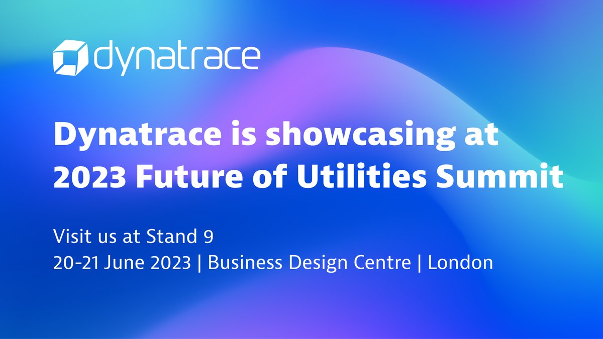 Dynatrace's tweet photo. Join us at Future of Utilities Summit 2023!

Meet our experts at Stand 9, and tune in for a talk with #Dynatrace's Utility Sector Lead, Paul Cullen and Steve Bowerman of EDF: Rebuilding the energy market: Enabling a cultural change through technology: https://t.co/8ki3Blh18e https://t.co/GRe2V2Jkk8