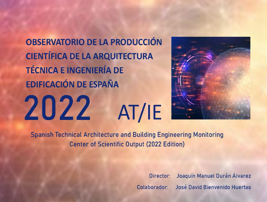 CGATEsp's tweet photo. El Observatorio de la Producción Científica de la Arquitectura Técnica e Ingeniería de Edificación de España toma el pulso a la investigación.

➕Ya se han registrado 3.277 documentos elaborados por más de 1.000 docentes e investigadores AT/IE. 
#riarte
https://t.co/8PhqgqTXcL https://t.co/KyC73gXZG5