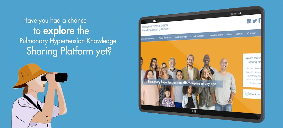 Have you had a chance to explore the #PulmonaryHypertension #KnowledgeSharing Platform yet? The PH-KSP is a repository of resources, a news portal and a comprehensive calendar about upcoming scientific events conferences. Read more at ph-ksp.com