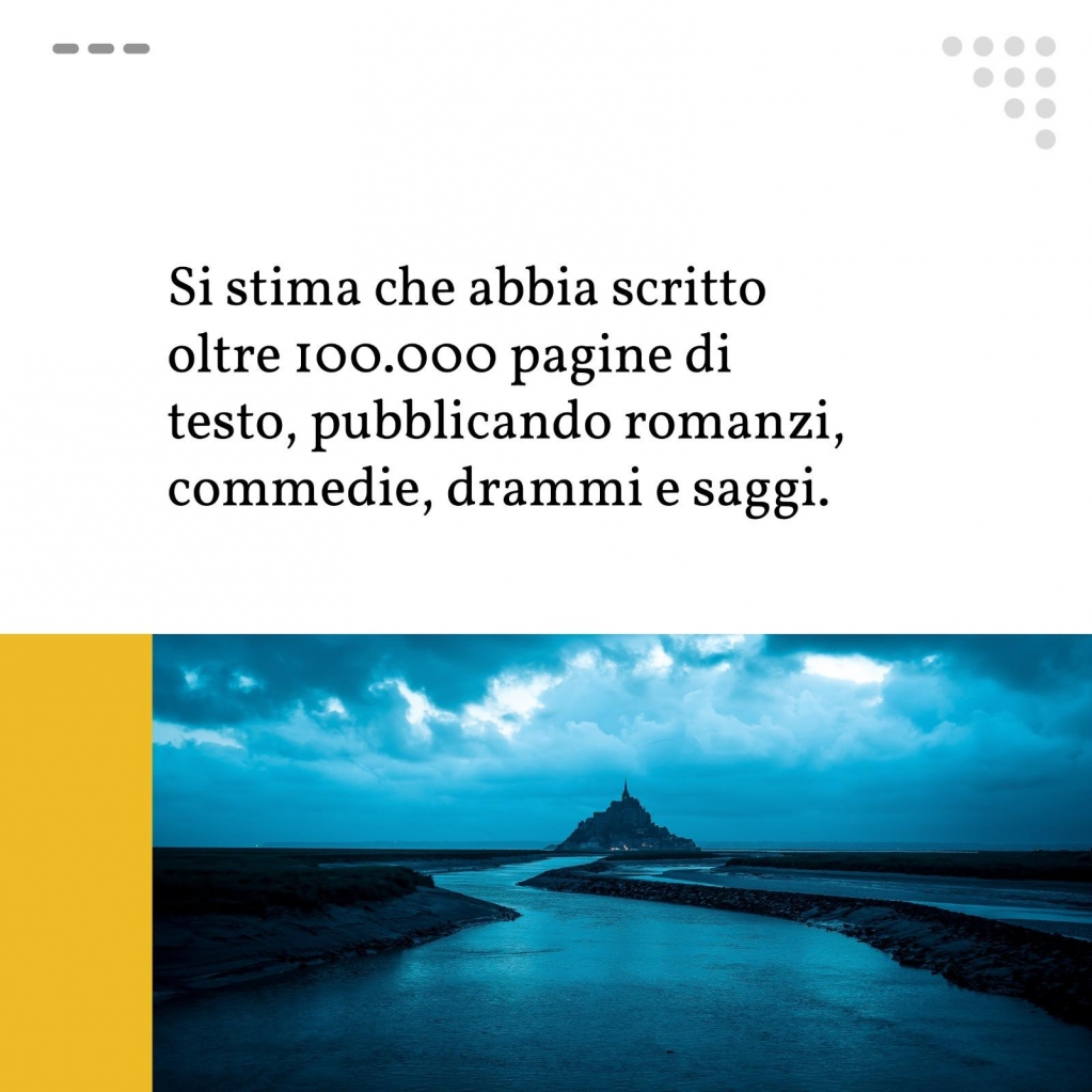 🖋️✨ Curiosità letteraria ✨🖋️

Conosciuto come uno degli scrittori più prolifici della storia, #AlexandreDumas ha scritto #romanzi epici come "I tre moschettieri" e "Il conte di Montecristo" diventati dei veri e propri classici. Scopri l'eredità di questo grande autore!