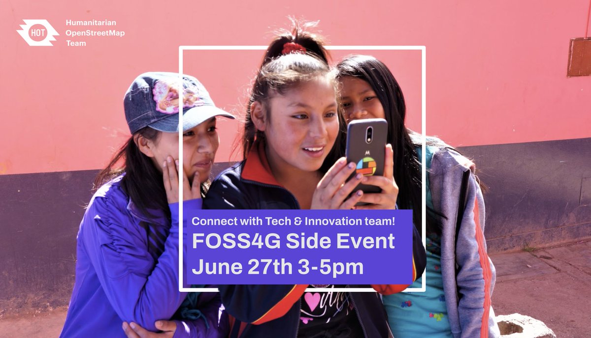 FOSS4G 2024 | https://fosstodon.org/@foss4g (@foss4g) on Twitter photo 🌍Join us for an exclusive side event at #FOSS4G2023 - Open Source Mapping with HOT!
📅 On June 27th, 15:00, dive into the latest open-source tech with <a href="/PKangalova/">Petya Kangalova</a>, Open Tech Collective Facilitator at <a href="/hotosm/">Humanitarian OpenStreetMap Team</a>
➡️Register here: 2023.foss4g.org/sideevents/1-h…
See you there! 🥳 🌍Join us for an exclusive side event at #FOSS4G2023 - Open Source Mapping with HOT!
📅 On June 27th, 15:00, dive into the latest open-source tech with <a href="/PKangalova/">Petya Kangalova</a>, Open Tech Collective Facilitator at <a href="/hotosm/">Humanitarian OpenStreetMap Team</a>
➡️Register here: 2023.foss4g.org/sideevents/1-h…
See you there! 🥳