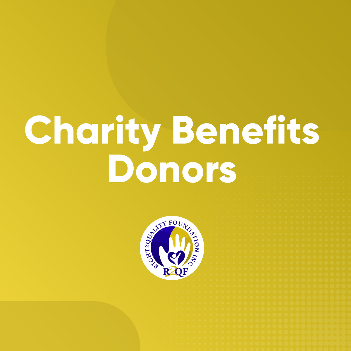 Charity is about giving without expecting anything in return, but donors get intangible benefits. Helping others creates feelings of peace, pride, and purpose.

Get involved today!

#CharityBenefits #CharityOrganization #RockvilleMD #CharityDonors
