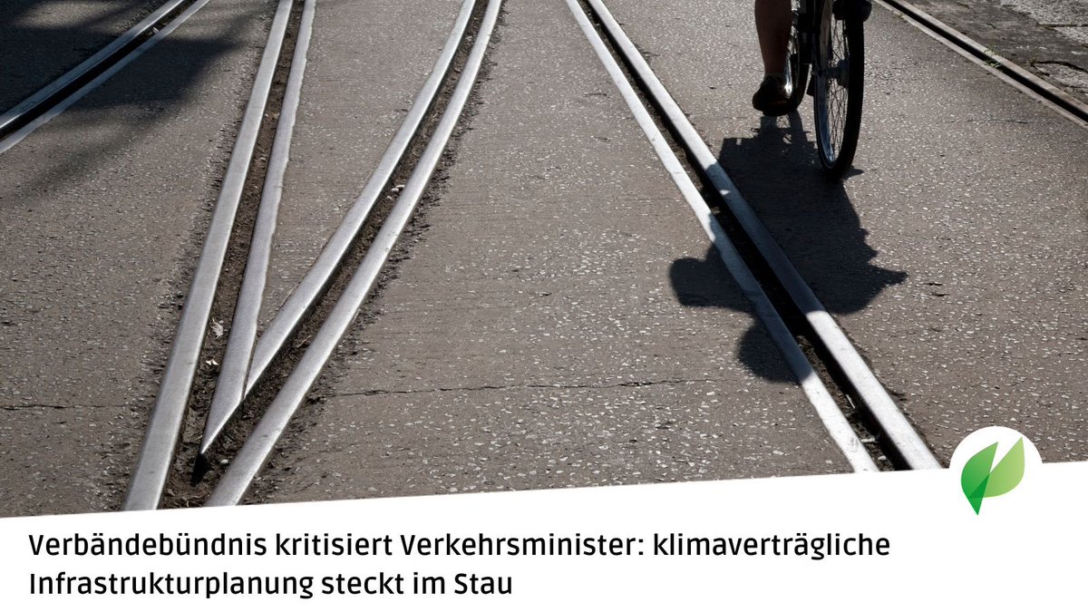 Der von <a href="/Wissing/">Volker Wissing</a> einberufene Infrastrukturdialog stockt. Gemeinsam mit u.a. <a href="/NABU_de/">NABU 🦤</a> <a href="/Germanwatch/">Germanwatch</a> und <a href="/naturschutzring/">Deutscher Naturschutzring</a> fordern wir eine konstruktive Fortsetzung des Dialogs – mit Priorität auf den Umwelt- und Klimaschutz. 🌱❗
Zur Pressemitteilung 👉 loom.ly/1y2I4Nk