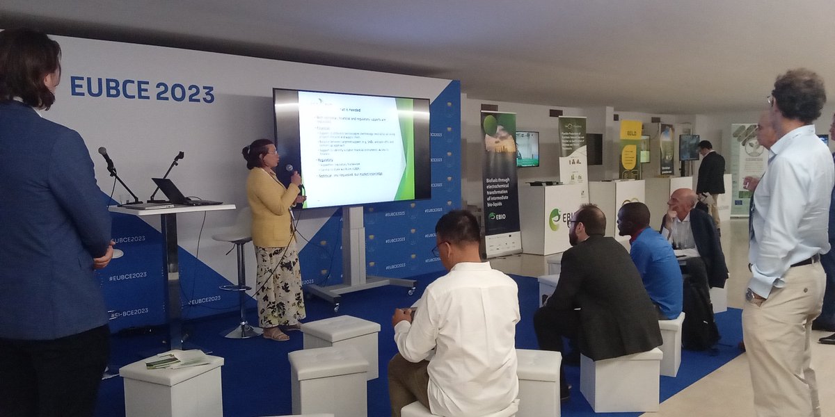 Shots from SET4BIO presence at @EUBCE:
- Oral session on the acceleration of #bioenergy
- Project results in the framwork of the SET Plan revamping
- Live stage presentation on support programs for #renewable #fuels projects
Thanks to all the presenters & to the warm audience! 🙏