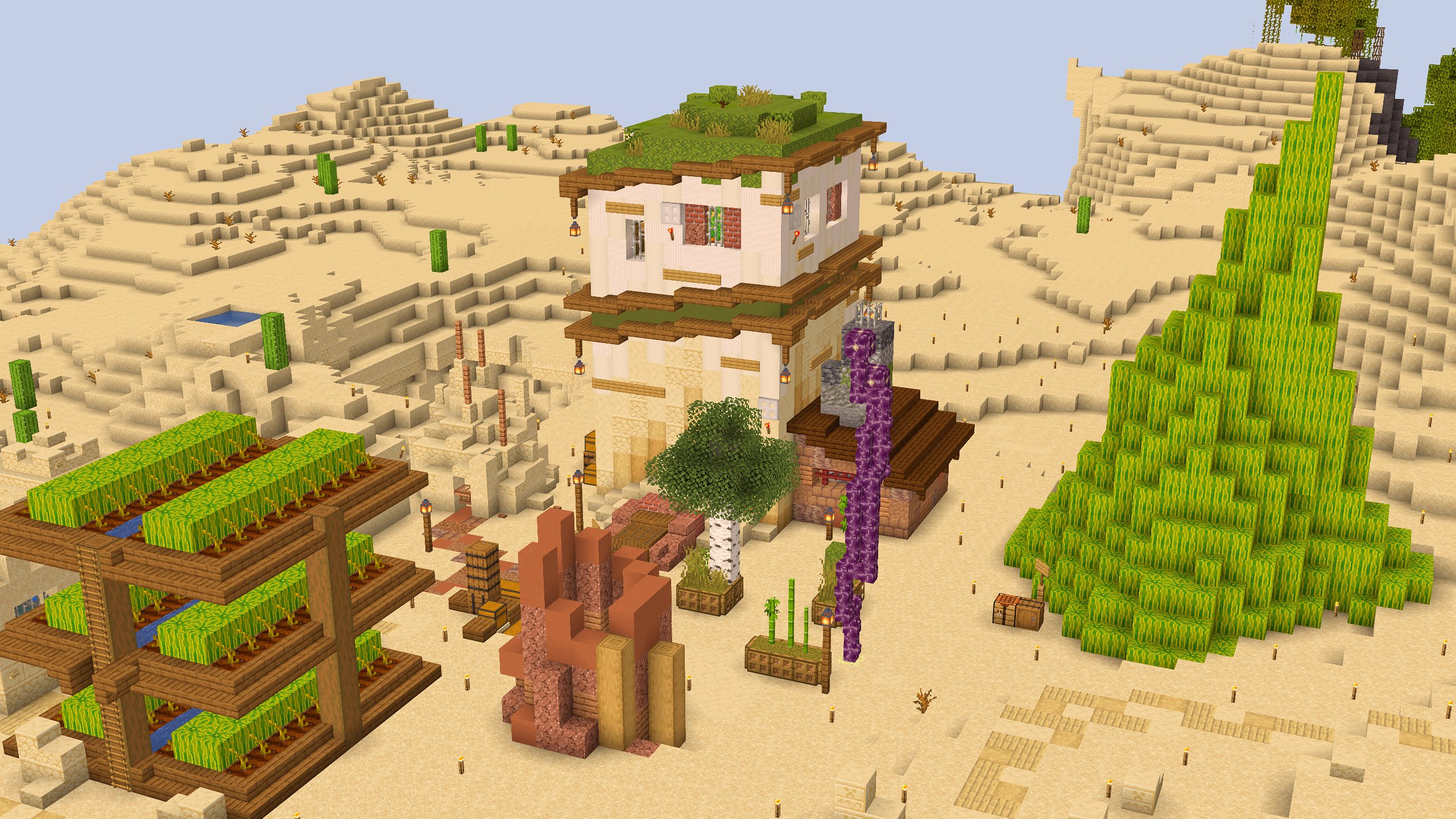 Sand Sand City Minecraft Map