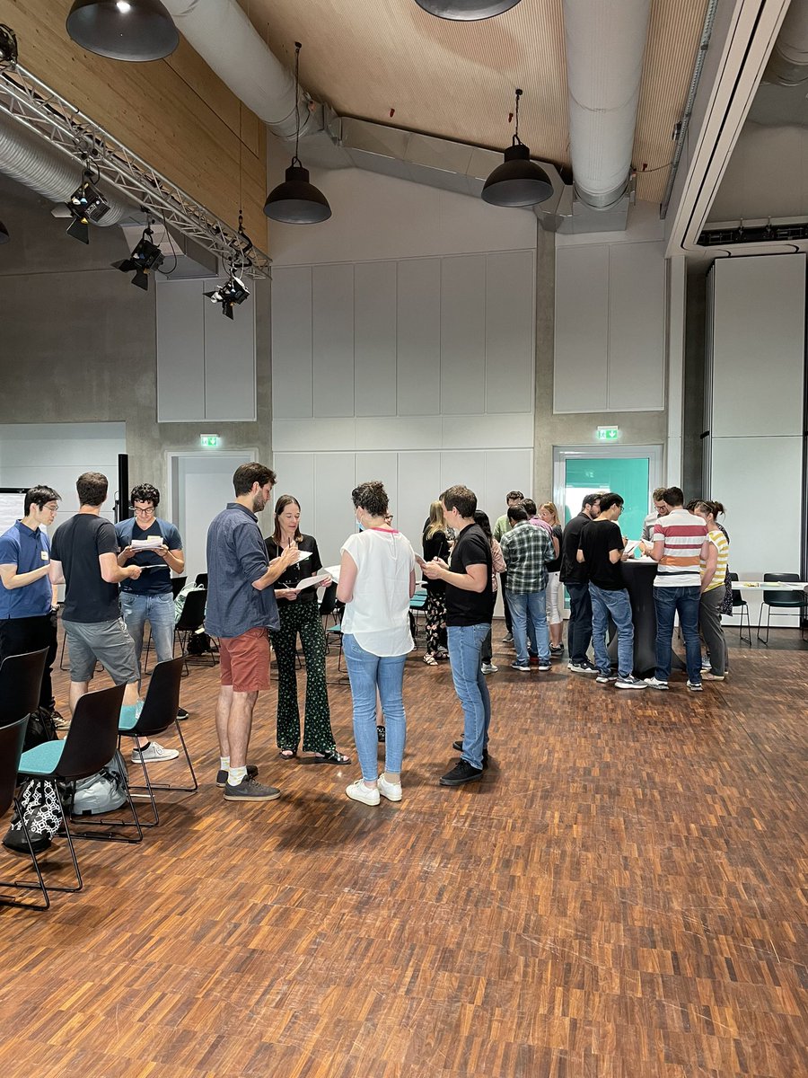 imbmainz's tweet photo. After a warm welcome by the organisers it’s time to get to know each other during the #icebraker session with #humanbingo
#lifesciences #postdoc #symposium #imbpostdocs https://t.co/00O60KRjul