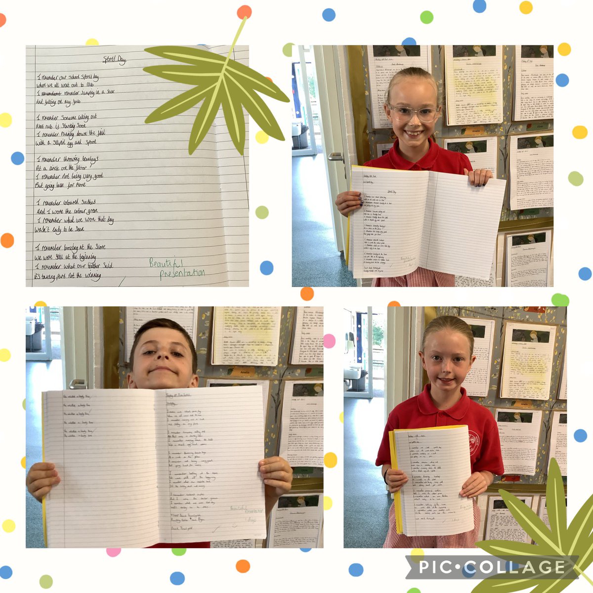 MasefieldCP's tweet photo. What better way to start our morning off with than a handwriting poem all about Sports Day! #handwritinggoals https://t.co/WJxSyAGdN1