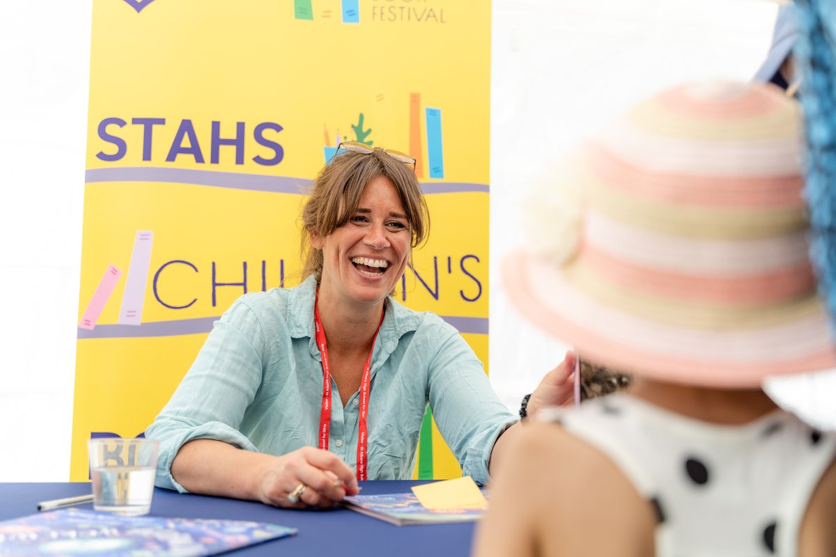 We loved hearing all about your inspirational adventures <a href="/sarahVroberts/">Sarah Roberts</a> #STAHSBookFest