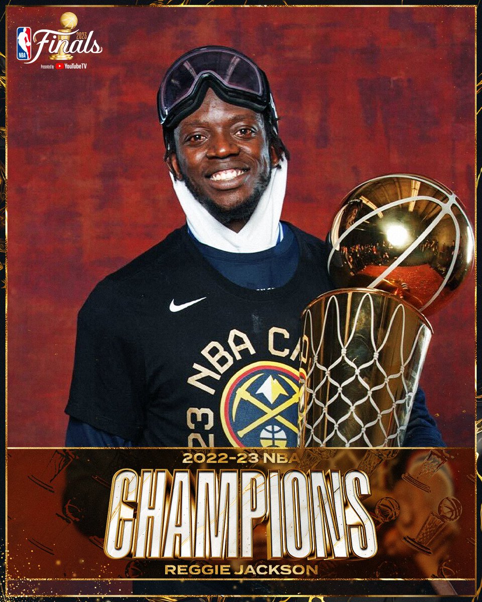 Drafted 24th overall out of Boston College in 2011 and now NBA CHAMPION in Year 12... Reggie Jackson!