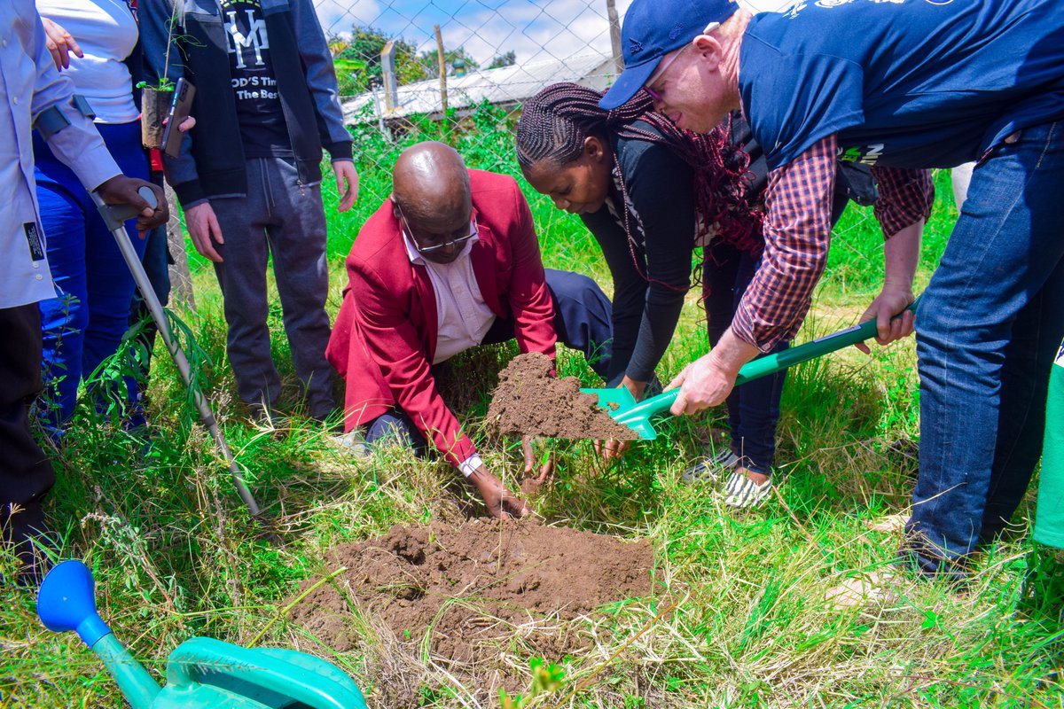 Activity two
At APDK Masaku special school #ClimateAction came into play as we planted 50 trees courtesy of <a href="/KeEquityBank/">Equity Bank Kenya</a>. <a href="/USEmbassyKenya/">U.S. Embassy Nairobi</a> <a href="/ActioNetwork/">ANDY Tweets</a> <a href="/Ncpwds/">ncpwds</a> <a href="/UnAlbinism/">UN Independent Expert on Albinism</a> <a href="/AfricaAlbinism/">Africa Albinism Network</a> #AlbinismAwarenessDay #Inclusionisstrenth #ClimateAdvocacy