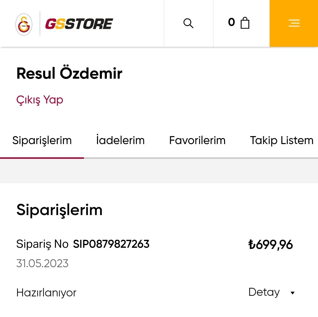 siparişimin üzerinden iki hafta geçti hala kargolanmadı arıyorum iki saat marş dinliyorum açan yok mail atıyorum dönen yok mükemmel mağazacılık örneği rezilsiniz @GSStore @GSStoreDestek