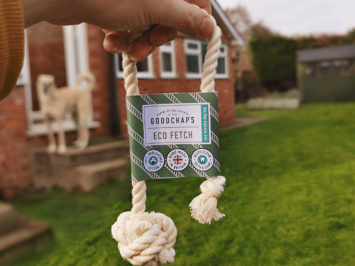 WagnWhiskers's tweet photo. 100% Plastic Free, Natural, Unbleached Cotton
Handmade in Britain
Natural Fibres Clean Teeth &amp; Gums
Compostable &amp; Recyclable
Nothing Artificial
Bleach, Glue and Dye Free

#Goodchaps #WagandWhiskers #DogToy #DogToys #PetShop #PetStore #Handmade #Natural #EcoFriendly #Compostable https://t.co/HZAHDlKFPC
