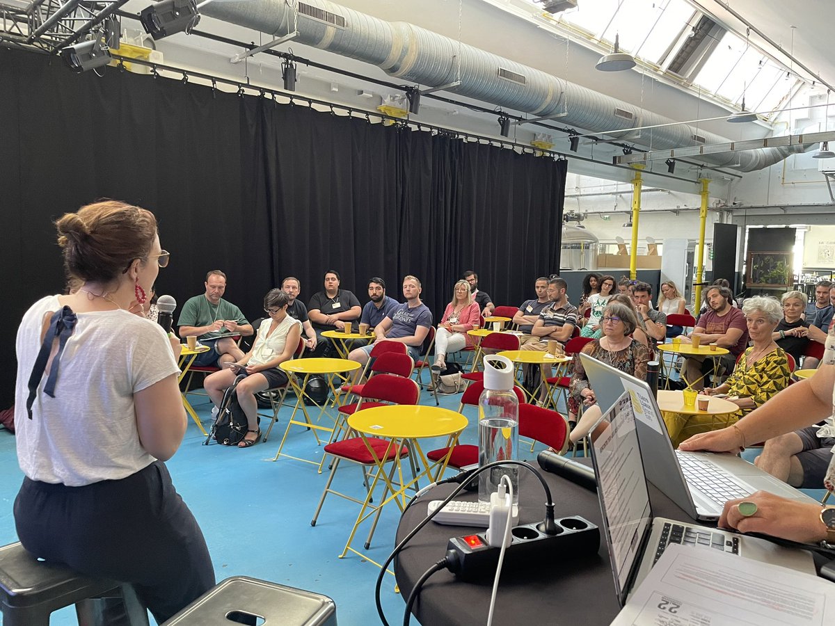 tierslieuxge's tweet photo. Ce matin on est au @ReimsShed pour une rencontre des Tiers-Lieux en Champagne Ardenne !

Partage d’expérience de 6 tiers-lieux du territoire, inter-connaissance, point sur les tiers-lieux en 2023, présentation du réseau sont au programme ! https://t.co/IdkdHkW7GG