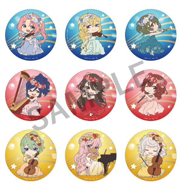 「【「ARIA The SINFONIA」新商品のご紹介】  本日は「缶バッジコレ」|ARIA_The_BENEDIZIONEのイラスト