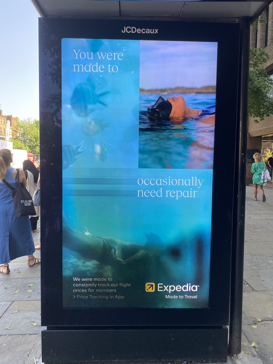 Lies on which unsustainability is built. Human beings were made for constant renewal, not an occasional patch up bought with cheap air travel