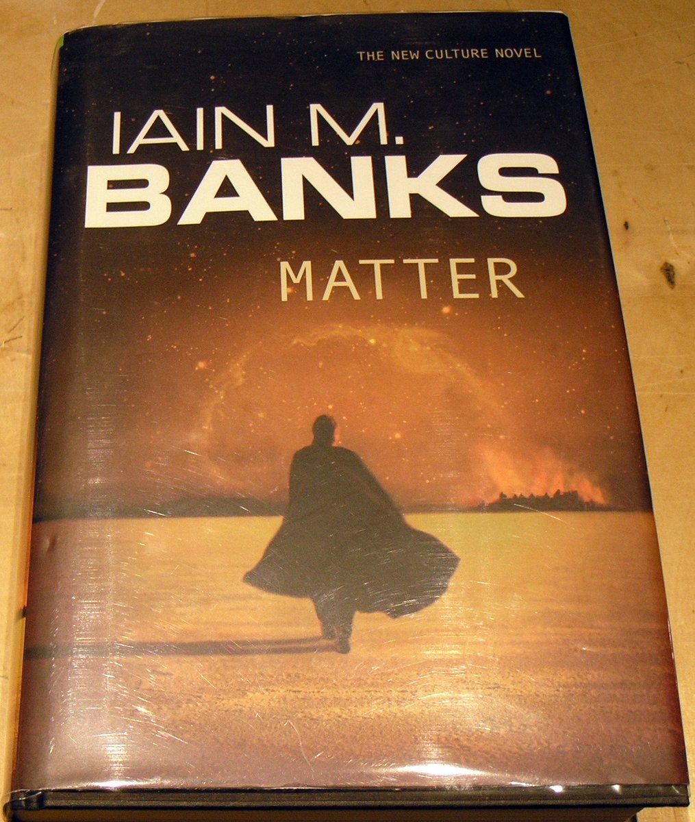 michael_taggart's tweet photo. Book 7 out of 9 done ✅
#Matter was a bit Dusk Till Dawn-y for me. Still...some beautiful and amusing prose and big ideas. 7/10 (the previous novel #LookToWindward was 9.5). #SurfaceDetail next!
#IainMBanks #CultureSeries #CultureNovels https://t.co/E0P25vtKEI