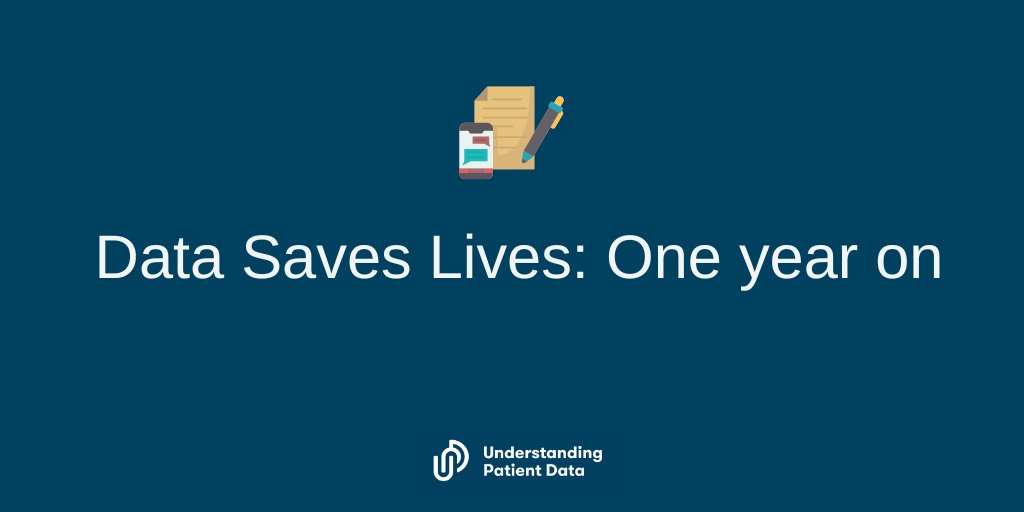 To mark the first anniversary of the Data Saves Lives strategy, UPD have reflected on some of the conversations that have taken place with the public and their importance for achieving the strategy's ambitions 🎉👏

Check out our blog post here: tinyurl.com/5bzpeuwd