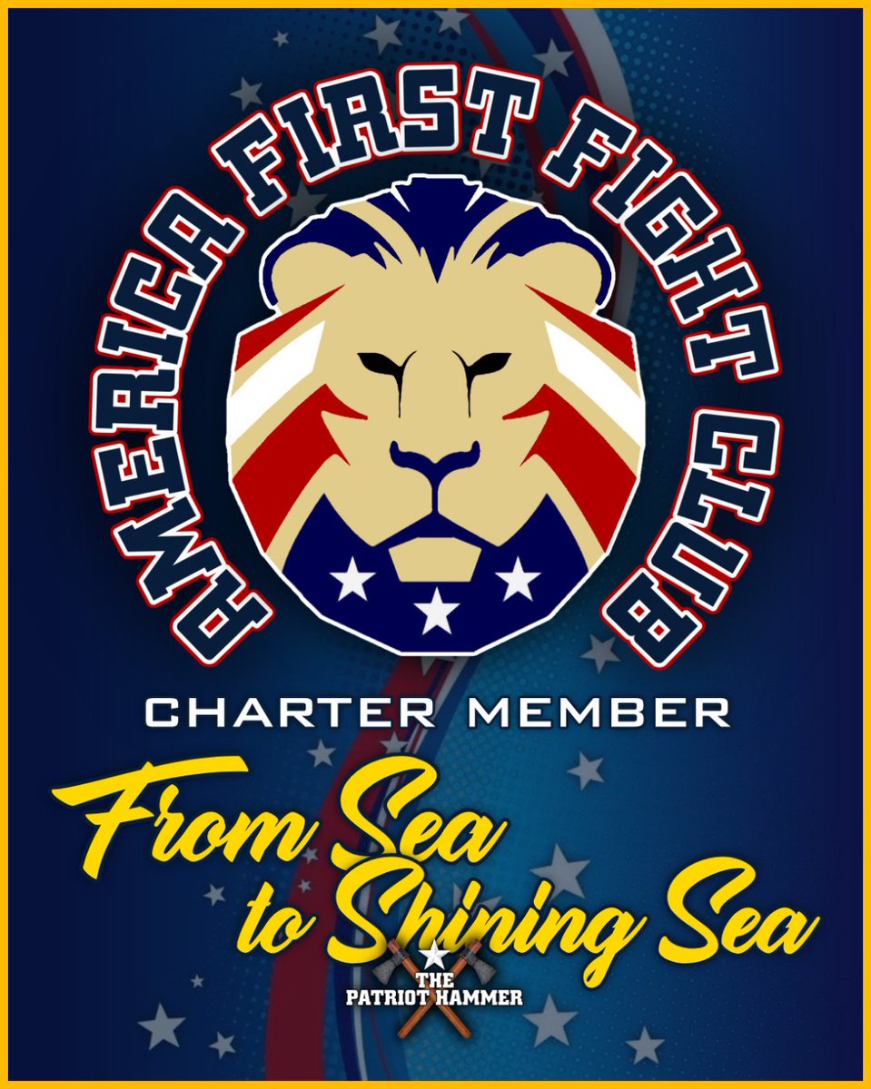 Charter Member
#𝐀𝐦𝐞𝐫𝐢𝐜𝐚𝐅𝐢𝐫𝐬𝐭 🇺🇸 Fight Club 
'From Sea to Shining Sea'