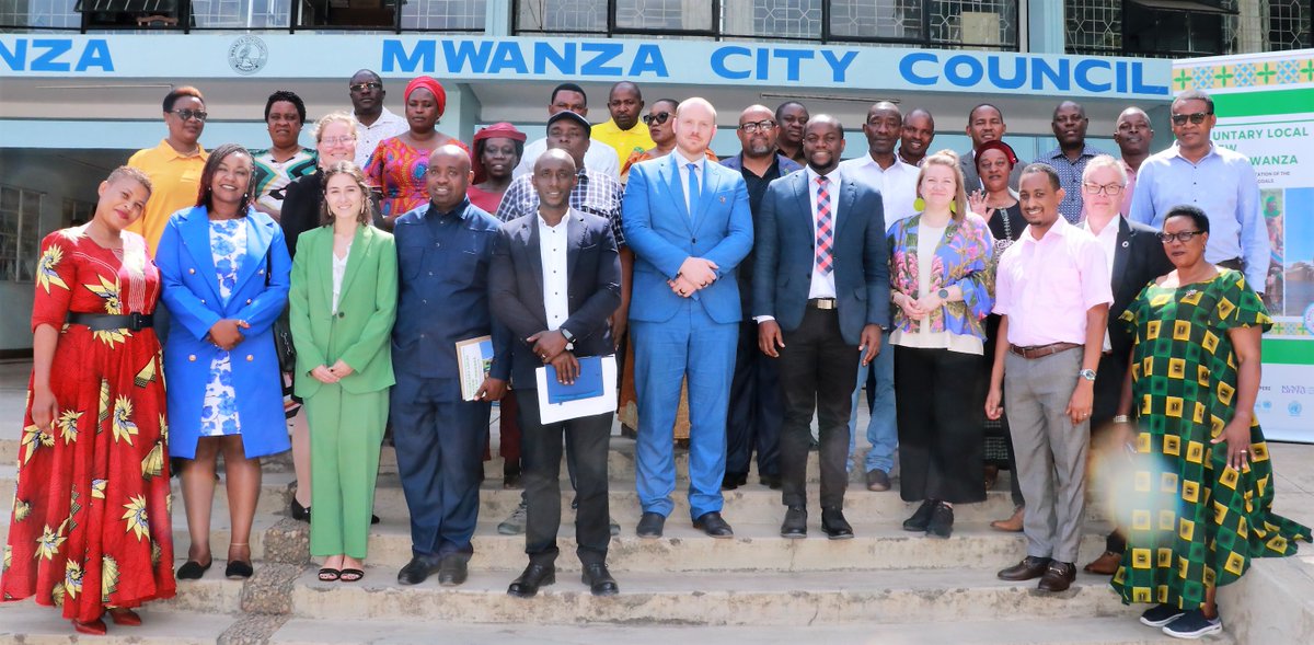 SDGLocalization's tweet photo. The city of #Mwanza launched the first #VLR in 🇹🇿Tanzania!

For the first time a Twinning on #VLRs has been completed with the support of #Tampere, placing #SDG 17 at the center.

The #VLR is evidence-based, participatory, meaningful and actionable. https://t.co/Vo6M6wbwNm